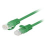 LANBERG Patch Cord Cat 6 U/UTP 3m Verde