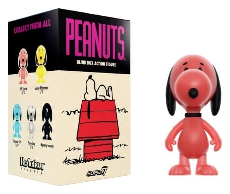 Super7 Vintage Peanuts Figuras Mini More Snoopies Wave 05 Blind Box Display (12)