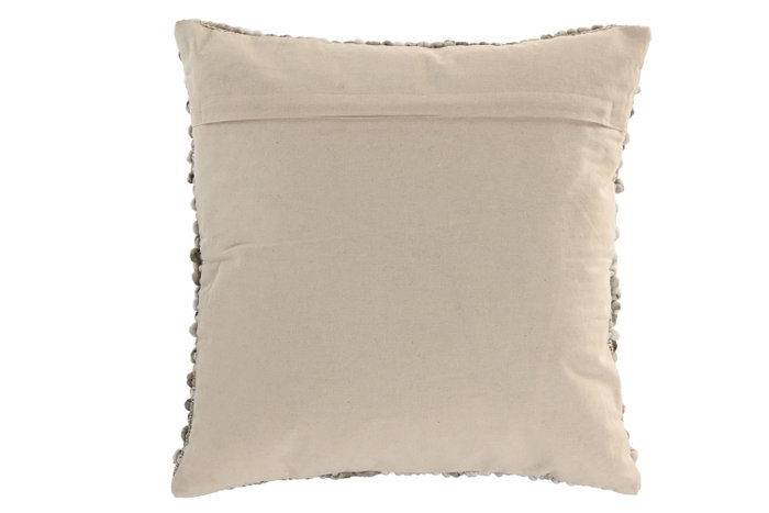 DKD Home Decor Cojín Algodón Poliéster Beige 45x45 DKD Home Decor Cojín Algodón Poliéster Beige 45x45