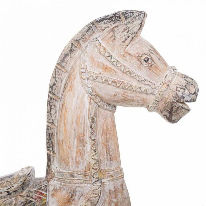 Figura Decorativa Alexandra House Living Caballo 58 x 17 x 44 cm