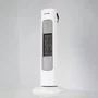 Orbegozo Calefactor de aire caliente vertical, ventilador, 200/800/1600W, termostato regulable, triple seguridad, blanco