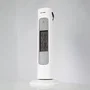 Calefactor Vertical PTC con Ventilador 800/1600W Blanco, 3 Potencias, Termostato Regulable y Triple Sistema de Seguridad, Caliente Frío