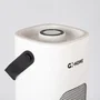 Orbegozo Calefactor de aire caliente vertical, ventilador, 200/800/1600W, termostato regulable, triple seguridad, blanco
