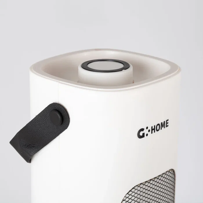 Orbegozo Calefactor de aire caliente vertical, ventilador, 200/800/1600W, termostato regulable, triple seguridad, blanco