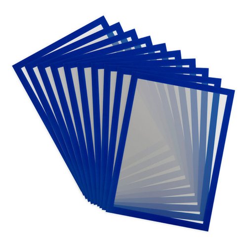 TARIFOLD Funda Porta Carteles Magneto Pro A4 Vertical/Horizontal Azul Bolsa de 10 TARIFOLD Funda Porta Carteles Magneto Pro A4 Vertical/Horizontal Azul Bolsa de 10