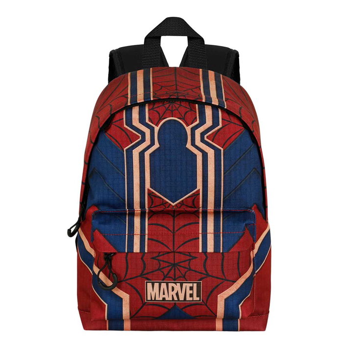 Marvel Spiderman Mochila HS FAN Drop Pequeña Roja Urbana, 12L, 15x25x35 cm, Ripstop Impermeable, Espalda y Correas Acolchadas