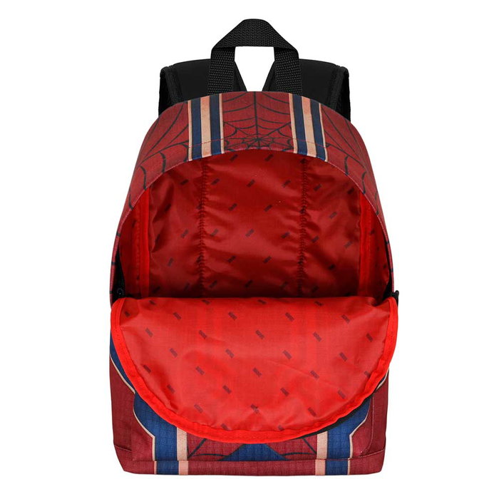 Marvel Spiderman Mochila HS FAN Drop Pequeña Roja Urbana, 12L, 15x25x35 cm, Ripstop Impermeable, Espalda y Correas Acolchadas