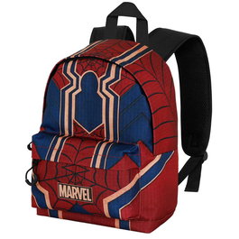 Marvel Spiderman Mochila HS FAN Drop Pequeña Roja Urbana, 12L, 15x25x35 cm, Ripstop Impermeable, Espalda y Correas Acolchadas