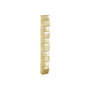 DKD Home Decor Set de Cubertería Dorado Inox de 16 Piezas