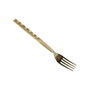 DKD Home Decor Set de Cubertería Dorado Inox de 16 Piezas
