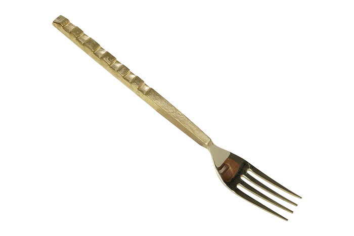 DKD Home Decor Cubertería Dorado Inox Set de 16 Piezas 1.5 x 21 x 4.5 cm Apto Lavavajillas