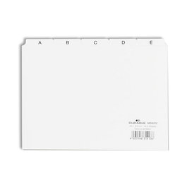Durable Separador de índice A - Z A5 blanco