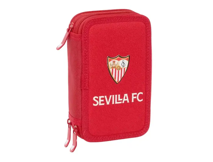Safta Plumier Triple Sevilla F.C. 37 Pcs Resistente al Agua