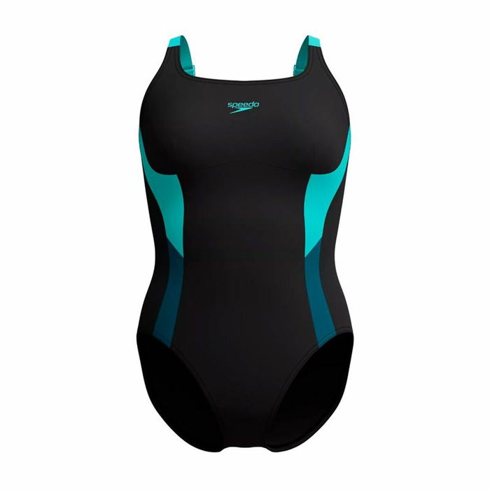 Bañador Mujer Speedo Shaping Solid Splice Negro Bañador Mujer Speedo Shaping Solid Splice Negro