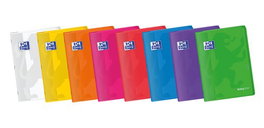 Libreta Grapada Oxford School Easybook A4 48H Cuadric.4X4 Col.Vivos Sur.(8) (Set de 10)