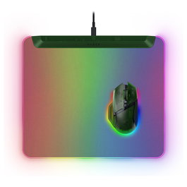 Razer V2 Pro Phantom Edition Alfombrilla de Ratón para Juegos Verde RGB USB con Suministro de Corriente Antideslizante