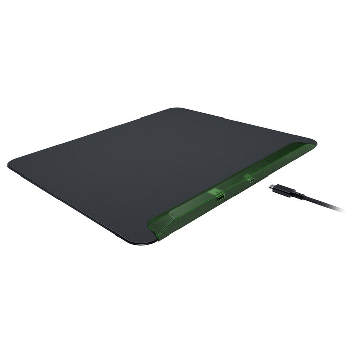Razer V2 Pro Phantom Edition Alfombrilla de Ratón para Juegos Verde RGB USB con Suministro de Corriente Antideslizante