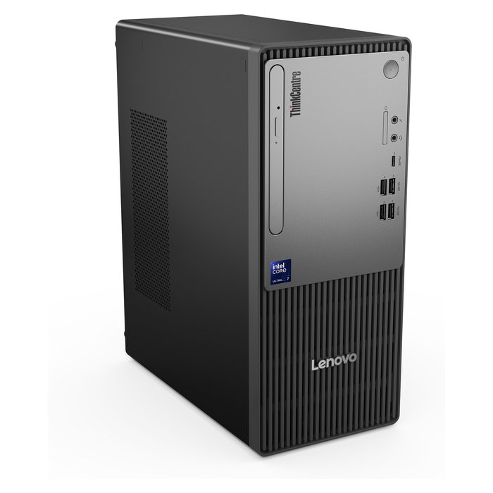 Lenovo ThinkCentre Neo50t G6 TWR Ultra5 225 16/512 W11P - PC de Torre, Intel Core Ultra 5 225 (10 núcleos, hasta 4.9 GHz), 16 GB DDR5, SSD 512 GB NVMe, Windows 11 Pro en Alemán