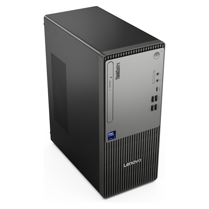 Lenovo ThinkCentre Neo50t G6 TWR Ultra5 225 16/512 W11P - PC de Torre, Intel Core Ultra 5 225 (10 núcleos, hasta 4.9 GHz), 16 GB DDR5, SSD 512 GB NVMe, Windows 11 Pro en Alemán