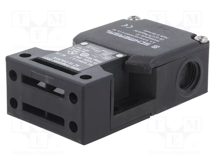 SCHMERSAL Interruptor de seguridad AZ 16 NC + NA negro SCHMERSAL Interruptor de seguridad AZ 16 NC + NA negro