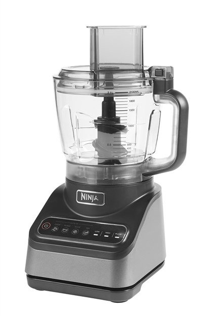 Ninja BN650EU Procesador de Alimentos Auto-iQ 850W Negro y Plateado