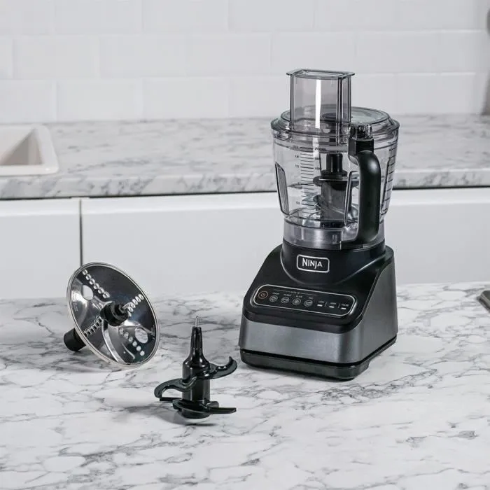Ninja BN650EU Procesador de Alimentos Auto-iQ 850W Negro y Plateado