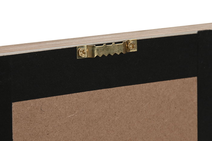 Cuadro Shabby DKD Home Decor Beige Blanco 2 x 30 x 20 cm Set de 3 (2 Unidades)