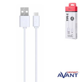 AVANT CONNECT Cable USB A a USB Tipo C - Blanco