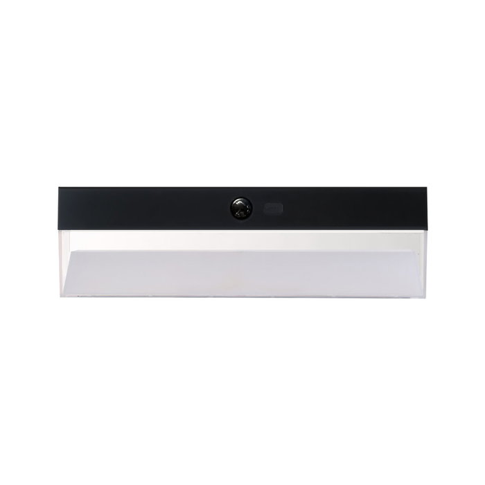 Edm Aplique solar rectangular 4 W 500 lm, 3.000/4.000/6.500 K, con sensor, Negro Edm Aplique solar rectangular 4 W 500 lm, 3.000/4.000/6.500 K, con sensor, Negro