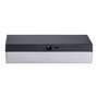 Edm Aplique solar rectangular 4 W 500 lm, 3.000/4.000/6.500 K, con sensor, Negro