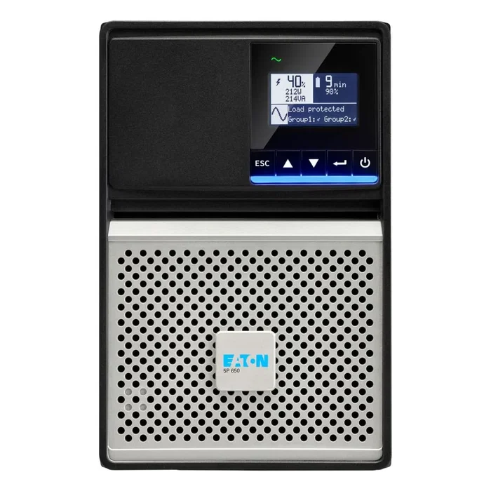 Eaton 5P Gen2 - Sistema de Alimentación Ininterrumpida (UPS) Interactivo, 520W, 8 Salidas AC, Forma de Onda Senoidal, Torre Negro/Plata Eaton 5P Gen2 - Sistema de Alimentación Ininterrumpida (UPS) Interactivo, 520W, 8 Salidas AC, Forma de Onda Senoidal, Torre Negro/Plata