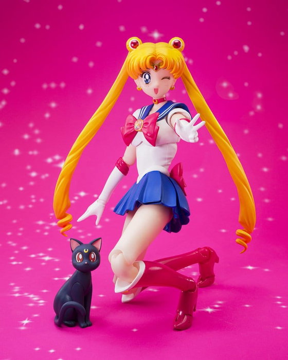 Tamashii Nations Figura S.H. Figuarts Crystal Star Compact Edition Sailor Moon 14cm Tamashii Nations Figura S.H. Figuarts Crystal Star Compact Edition Sailor Moon 14cm