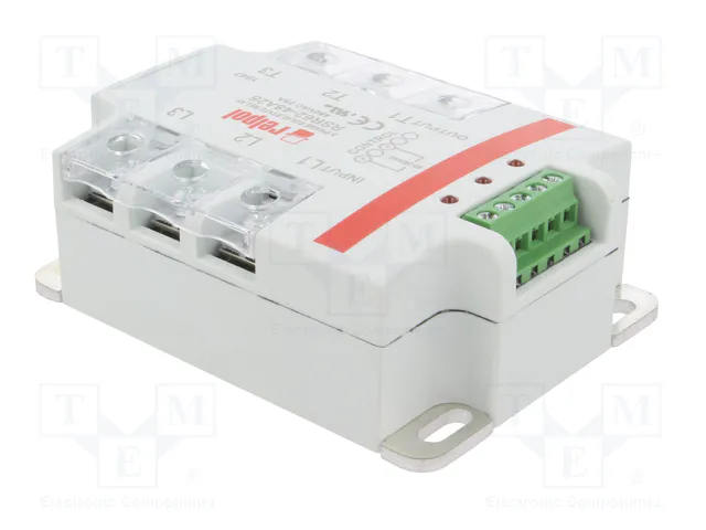 RELPOL RSR62-48A25 Relé de semiconductor trifásico 25A 24-530VAC
