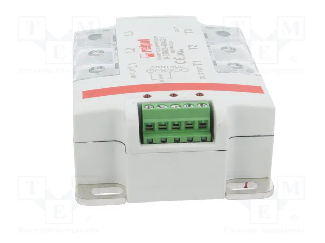 RELPOL RSR62-48A25 Relé de semiconductor trifásico 25A 24-530VAC