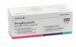 Covetrus Pasta de Profilaxis para Higiene Dental, Copas Medianas, 200 Unidades, Fórmula Anti-Salpicaduras y Sin Flúor
