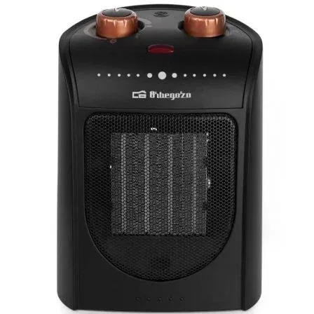 Orbegozo Calefactor CR 5038 1800W con Termostato Regulable y Calentamiento Rápido Cerámico PTC Oscilante