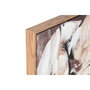 DKD Home Decor Cuadro Lienzo Elefante Set de 2 Unidades 60x90 cm