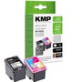 KMP Multipack de tinta H168VX compatible con HP 302XL