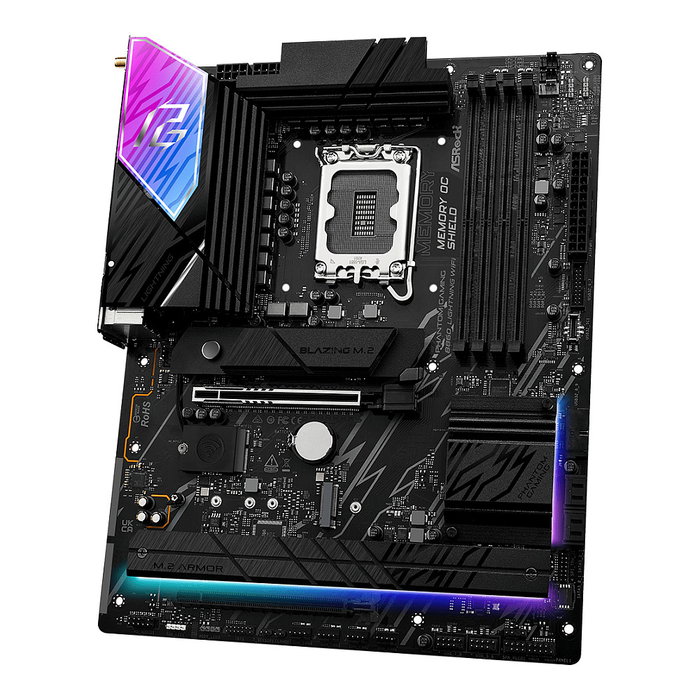ASRock B860 Lightning WiFi Placa Base ATX DDR5 HDMI/DP/USB-C para Procesadores Intel LGA 1851