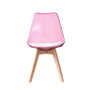 DKD Home Decor Silla Urban Shenglong basics Rosa Blanco 47 x 81 x 54 cm (4 Unidades)