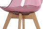 DKD Home Decor Silla Urban Shenglong basics Rosa Blanco 47 x 81 x 54 cm (4 Unidades)