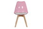 DKD Home Decor Silla Urban Shenglong basics Rosa Blanco 47 x 81 x 54 cm (4 Unidades)