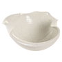 DKD Home Decor Centro de Mesa de Cerámica Orgánico Artesanal Blanco