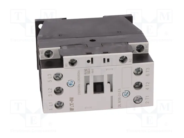 EATON ELECTRIC Contactor DILM38 3-polar 38A 230VAC EATON ELECTRIC Contactor DILM38 3-polar 38A 230VAC