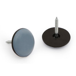 Herrajes Alk Deslizante Con Base PTFE Con Clavo Ø40 Ø20 a Ø40 (Blister 8 Unidades) Ref 595.174