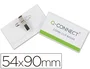Q-connect Identificador con pinza e imperdible KF17458 54x90 mm