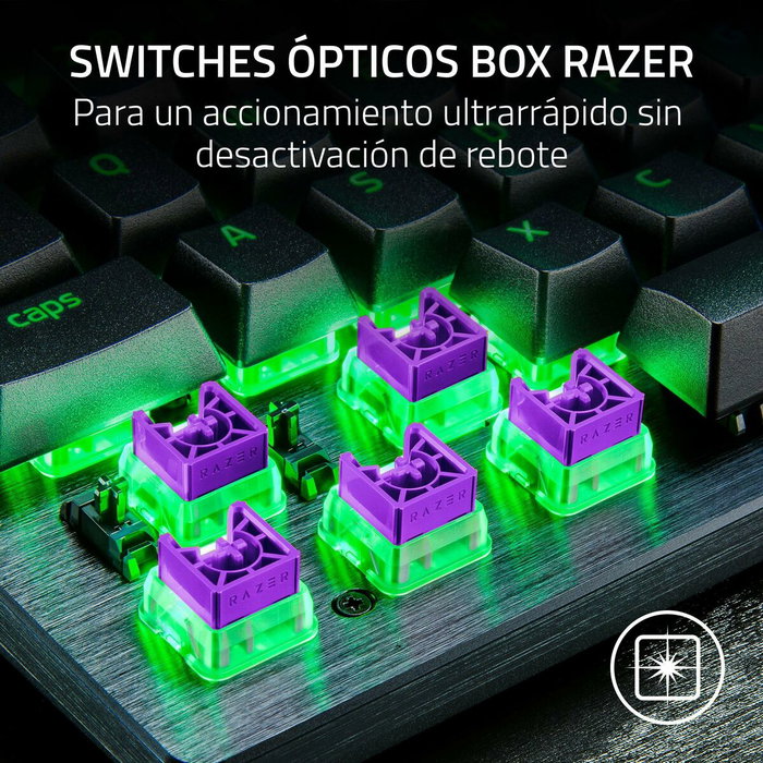 Razer Huntsman V3 X Purple Switch (Español) Razer Huntsman V3 X Purple Switch (Español)