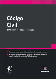 TIRANT LO BLANCH, CÓDIGO CIVIL (2026). CODIGO CIVIL.(34ªED. ANOTADA Y CONCORDADA)