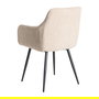 Silla Beige Tejido-Metal Contract 55 X 58,50 X 84 cm (Set de 2)