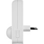 Rev Lámpara de pared LED con enchufe y detector de movimiento 2,5 W blanca
